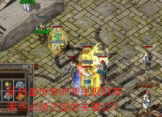 ����Ѫ����SF������������Щ����ע��Ĺؼ��㣿
