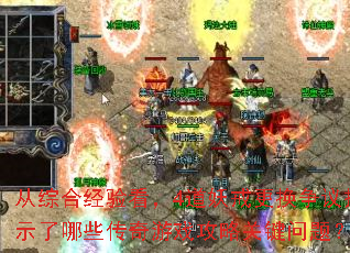 ���ۺϾ��鿴��4��������������ʾ����Щ������Ϸ���Թؼ����⣿