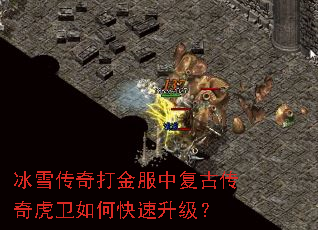 冰雪传奇打金服中复古传奇虎卫如何快速升级? 冰雪传奇打金服中复古传奇虎卫如何快速升级?