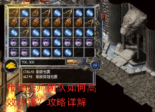 传奇法师团队如何高效烧猪?攻略详解 传奇法师团队如何高效烧猪?攻略详解