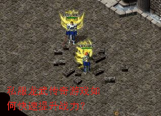 私服龙武传奇游戏如何快速提升战力? 私服龙武传奇游戏如何快速提升战力?