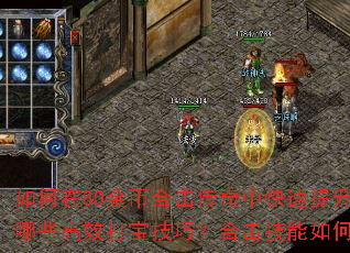 如何在80金币合击传奇中快速提升战力?有哪些高效打宝技巧?合击技能如何搭配最强? 如何在80金币合击传奇中快速提升战力?有哪些高效打宝技巧?合击技能如何搭配最强?