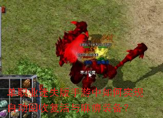 单职业迷失版手游中如何实现自动回收复活与麻痹装备? 单职业迷失版手游中如何实现自动回收复活与麻痹装备?